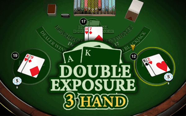 Blackjack Double Exposure 3 Hand