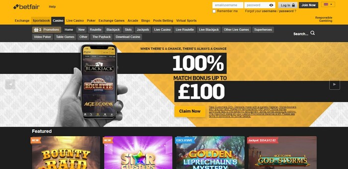  betfair casino