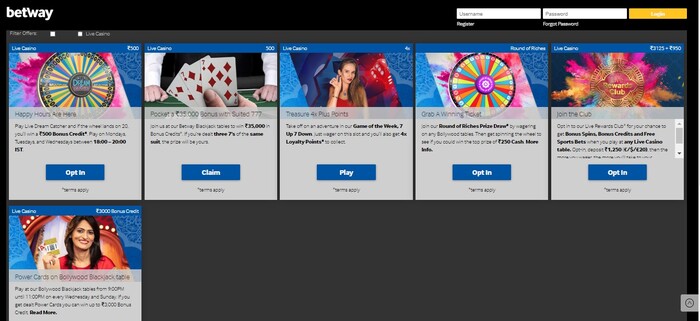 betway casino review