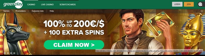 greenplay casino welcome bonus
