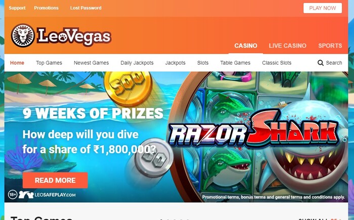 leovegas casino