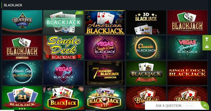 1xbet casino blackjack