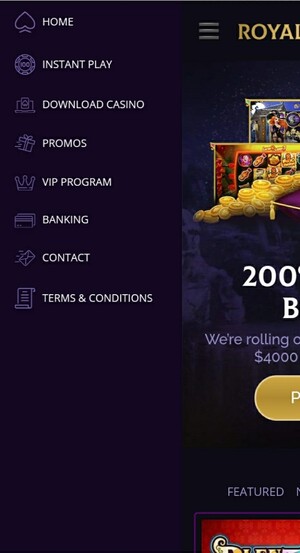 Ruby Royal Casino Mobile