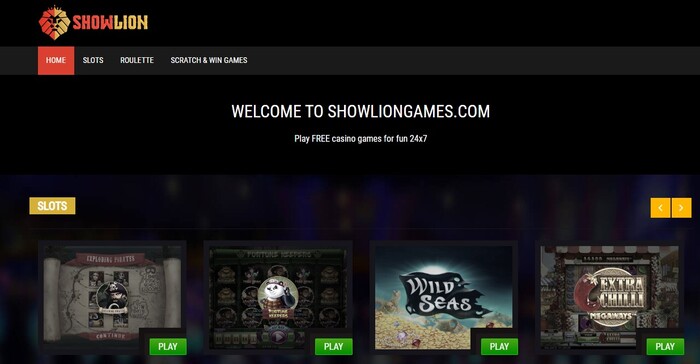 Show Lion Casino Login