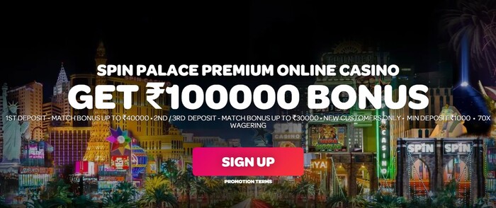 Spin palace claim bonus rewards