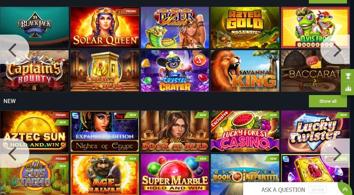 online casino games