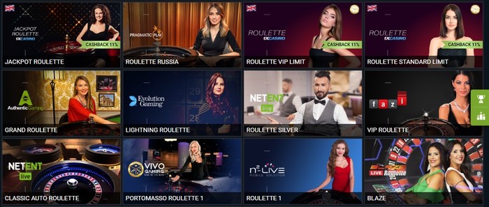 online casino live roulette