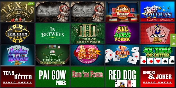 online casino poker