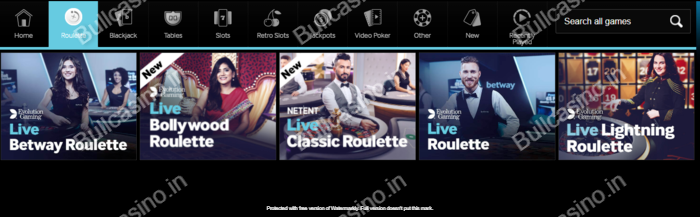 online roulette software