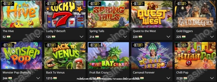 betsoft slot games