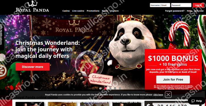playtech casino royal panda