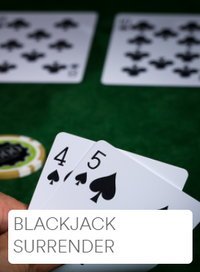 blackjack surrender