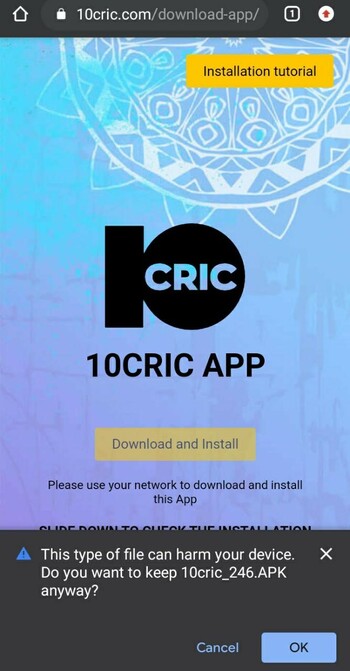 10cric app download